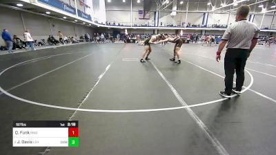 197 lbs Round Of 16 - Quinn Funk, Binghamton - UnAttached vs Jt Davis, Lehigh