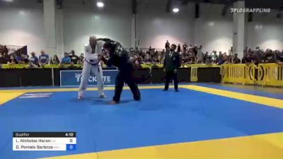 Lance Nicholas Horan vs Daniel Pontelo Barboza 2021 World Master IBJJF Jiu-Jitsu Championship