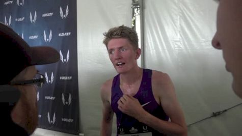 Eric Jenkins after 5K professional debut