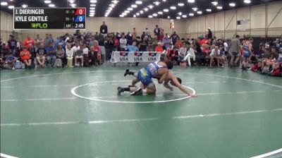 182lbs Semi-finals Kyle Gentile (Pennsylvania) vs. Jordan Dieringer (Oklahoma)