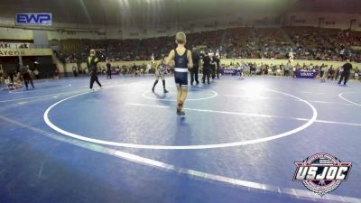 67 lbs Quarterfinal - Levi Smith, Husky Wrestling Club vs Lorenzo Hernandez, Lone Grove Takedown Club