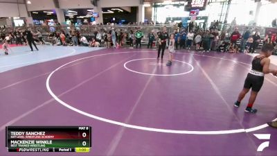 70 lbs Cons. Round 1 - Teddy Sanchez, NXT Level Wrestling Academy vs Mackenzie Winkle, Best Trained Wrestling