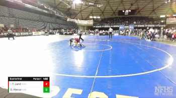 2A 175 lbs Quarterfinal - Tucker Land, W. F. West vs Devin Pierce, East Valley (Spokane)