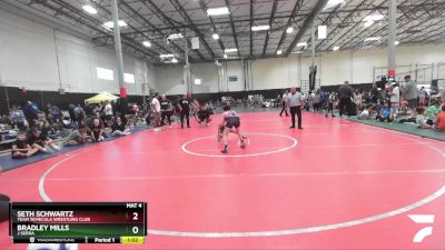 92 lbs Round 2 - Logan Arenas, Wolf Pack WC vs Andrew Flores, Rough House