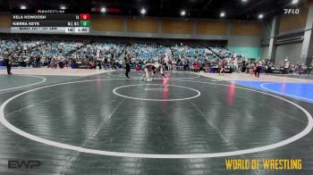 127 lbs 5th Place - Xela Kowoosh, Team Aggression vs Kierra Keys, MilLard South Wrestling Club