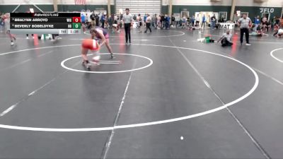 168-184 lbs Quarterfinal - Bralynn Arroyo, Wiggins vs Beverly Bobeldyke, Norfolk Girls