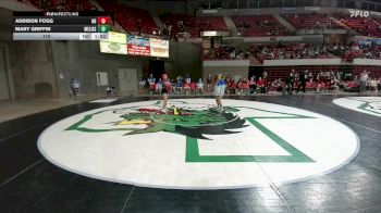 110 lbs Round 1 (16 Team) - Addison Fogg, New Braunfels vs Mary Griffin, Melissa