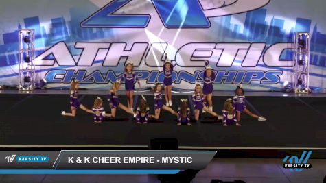 K & K Cheer Empire - Mystic [2022 L1.1 Youth - PREP - D2 Day 1] 2022 Athletic Championships Phoenix Nationals