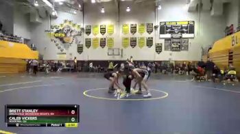 106 lbs Round 3 - Brett Stanley, Brecksville-Broadview Heights, OH vs Caleb Vickers, NORDONIA, OH