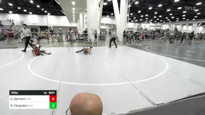 65 lbs Consi Of 8 #2 - Aicen Gerrard, Evanston Elite Wrestling vs Ryland Ferguson, King Select