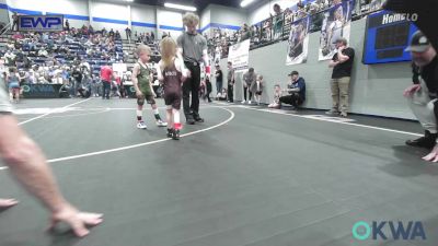 37 lbs Quarterfinal - William Sewell, Eufaula Ironheads Wrestling Club vs Brantley Lynn, Noble Takedown Club