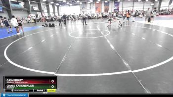 76 lbs Rd# 9- 2:15pm Saturday Final Pool - Chase Karenbauer, PA Gold vs Cash Bratt, Dynasty Death Row