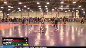 72 lbs Round 3 - Cody Clarke, Minion Black vs Jaxon Randle, Oklahoma Outlaws