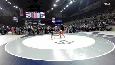 120 lbs Champ. Rd Of 32 - Calli Gilchrist, CT vs Ally Jelinek, IA