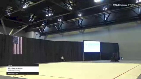 Elizabeth Birov - Hoop, Midwest Training - 2021 USA Gymnastics Championships