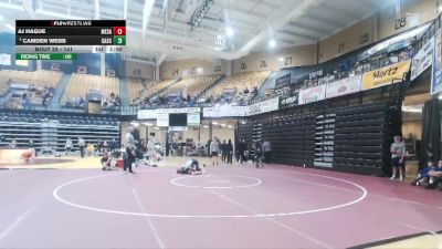 141 lbs Champ. Round 1 - Aj Hague, Colorado Mesa vs Camden Webb, Carl Albert State