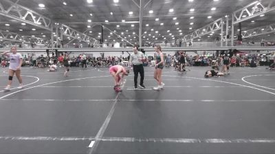 110 lbs Round 4 (6 Team) - Kolbie Furman, Venom Girls WC vs Julie Gatto, 757 SIRENS