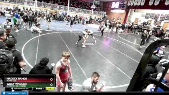 160 lbs Champ. Round 2 - Wiley Wagner, Lewiston High School vs Maddex Ramos, Moses Lake