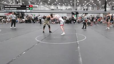 190 lbs Semis & 1st Wrestleback (8 Team) - Malaki Washington, Team Shutt B Team vs Jaden Simpson, JV All Stars