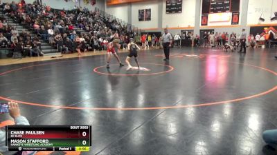 N-6 lbs Quarterfinal - Mason Stafford, Hawkeye Wrestling Academy vs Chase Paulsen, DC Elite