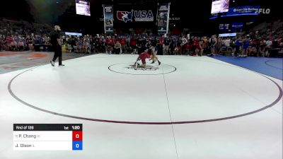 120 lbs Rnd Of 128 - Paliku Chang, HI vs Jackson Olson, IL