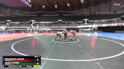 106 lbs Champ Round 1 (16 Team) - Derek Fulmer, Nazareth vs Mohammad Ahmadi, Denbigh