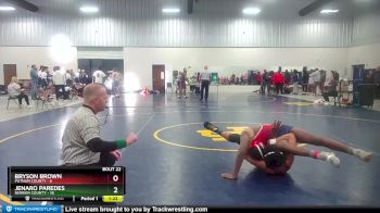 157 lbs 2nd Wrestleback (16 Team) - Jenaro Paredes, Berrien County vs Bryson Brown, Putnam County