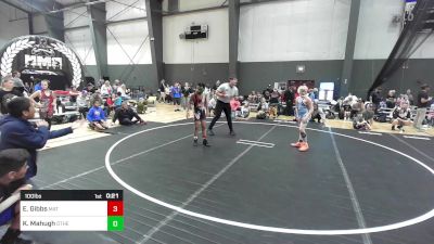 100 lbs Quarterfinal - Elijah Gibbs, Mat Demon WC vs Kanyon Mahugh, Other Team