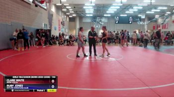 144 lbs Round 2 - Clare Waite, Boise Youth vs Ruby Jones, Skyline Wrestling Club