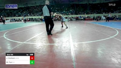 175 lbs Round Of 32 - James Graham, Crossings Christian School vs Mantle Furr, Lone Grove