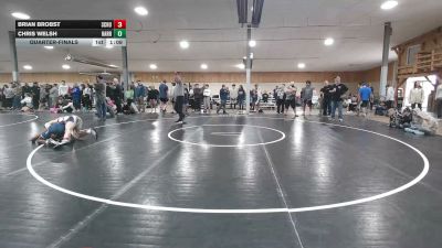 125 lbs Quarterfinal - Brian Brobst, Schuylkill Haven vs Chris Welsh, Harrisburg