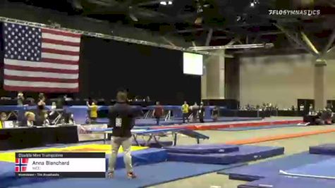 Anna Blanchard - Double Mini Trampoline, WCC - 2021 USA Gymnastics Championships