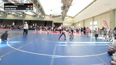 61 lbs Rr Rnd 2 - Aiden Muraglia, Triumph Trained ES-Cl vs Xavier Mccue, Maine Hammahs ES