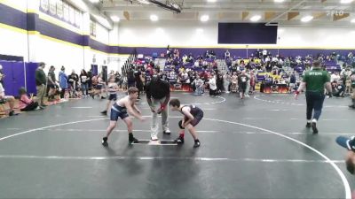 90/95 Round 2 - Korey Mitchum, Grizzlies Wrestling Club vs Jaxen Bufford, White Knoll