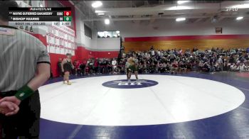 285 lbs Quarterfinal - Wayne Gutierrez-Sakakeeny, Concord vs Bishop Kearns, Bishop Guertin