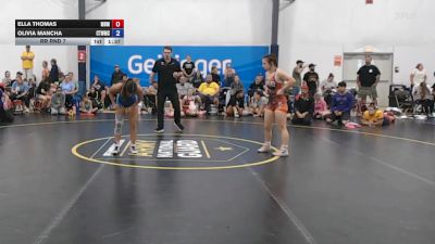 46 lbs Rr Rnd 7 - Ella Thomas, Ohio Goons - W vs Olivia Mancha, CT Whale - W