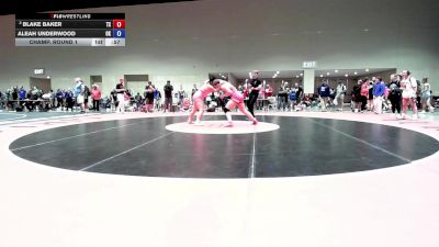 190 lbs Champ. Round 1 - Blake Baker, TX vs Aleah Underwood, OK