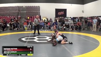 95 lbs Placement Matches (8 Team) - Nathan Matthis, Team Revival vs Brycen Dawley, POWA (CO)