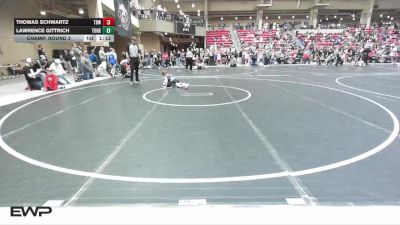 67 lbs Champ. Round 2 - Thomas Schwartz, The Best Wrestler vs Lawrence Gittrich, Team Of Hard Knox