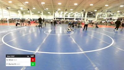 69 lbs Semifinal - Gabriel Silva, Doughboys WC vs Philip Burns III, MarcAurele WC