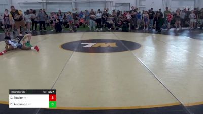 80-J lbs Round Of 32 - Dekota Towler, PA vs Owen Anderson, NY