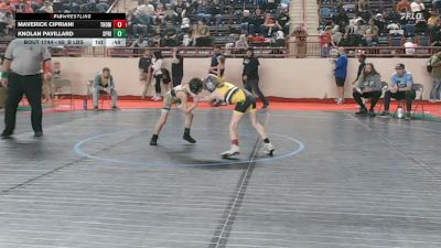 65_B lbs Consi Of 16 #2 - Maverick Cipriani, Thomas Jefferson vs Knolan Pavillard, Springford