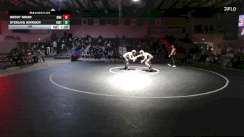 190 lbs Sterling Johnson, Riverton vs Brody Meier, Bingham