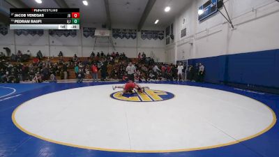 142 lbs Cons. Round 5 - Jacob Venegas, Justin Garza vs Pedram Raufi, Independence (San Jose)