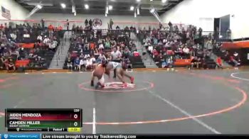 220 lbs Champ. Round 1 - Aiden Mendoza, Bonanza vs Camden Miller, Bishop Gorman