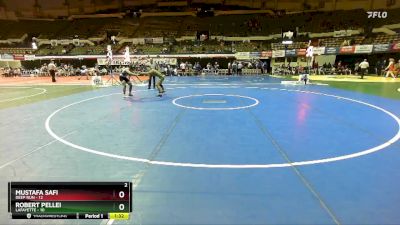 132 lbs Semis & Wb (16 Team) - Mustafa Safi, Deep Run vs Robert Pellei, Lafayette