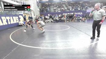 126 lbs Champ. Round 1 - Xander Glenn, Williston vs Gerardo Alverez, Polson