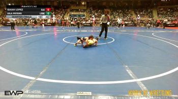 46 lbs Quarterfinal - Isaiah Lopez, Black Fox Academy vs Uila Peters, LV Bear Wrestling Club