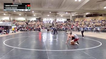 AA 138 lbs 3rd Place Match - Connor Reeves, Springfield High School vs Derek Winseman, Dobyns Bennett High School