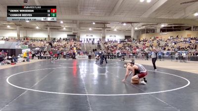 AA 138 lbs 3rd Place Match - Connor Reeves, Springfield High School vs Derek Winseman, Dobyns Bennett High School